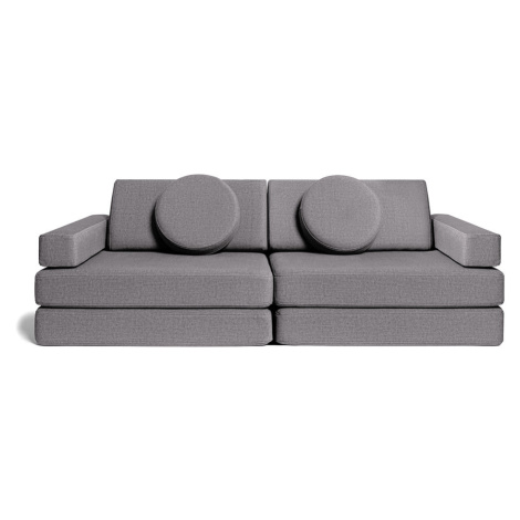 Rozkládací dětská pěnová pohovka a bunker SHAPPY PLAY SOFA ORIGINAL více barev Barva: Dark Grey