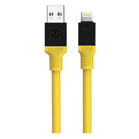 Tactical Fat Man kabel USB-A/Lightning (1m) žlutý
