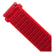 Nylonový řemínek FIXED Nylon Strap pro smartwatch, šířka 22mm, červená