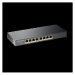 Zyxel GS1900-8HP v3 8-port Desktop Gigabit Web Smart PoE switch: 8x Gigabit metal, IPv6, PoE bud
