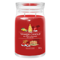 YANKEE CANDLE Signature 2 knoty Big Apple Christmas sklo 567 g