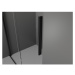 MEXEN/S Velar L sprchový kout, posuvné dveře 110 x 70, grafit, černá 871-110-070-43-70