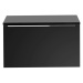 ArtCom Koupelnová skříňka s umyvadlem a deskou SANTA FE Black DU140/1 | 140 cm