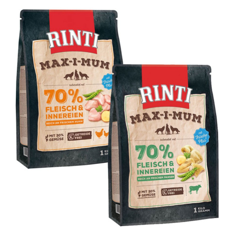 Rinti Max-i-Mum variace chutí s kuřecím masem a dršťkami 4 kg