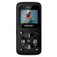 EVOLVEO EasyPhone ID, mobilní telefon pro seniory, černá