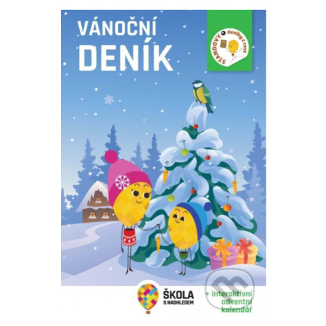 Vánoční deník + interaktivní adventní kalendář - kniha z kategorie Úkoly pro děti Fraus