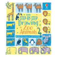 Step-by-Step Drawing Zoo Animals - Fiona Watt, Candice Whatmore (ilustrátor) - kniha z kategorie