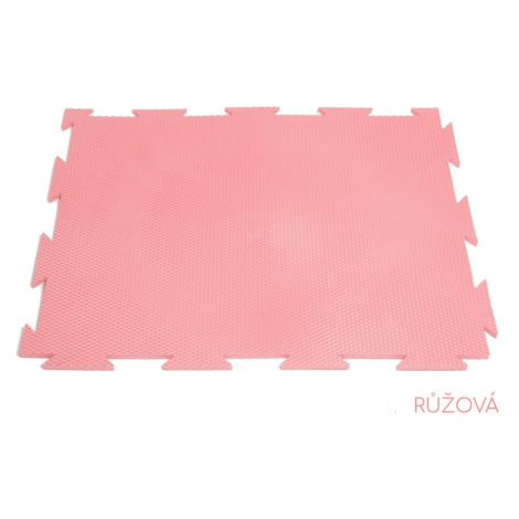 ELIS DESIGN Pěnová puzzle podložka barevná - nízká barva: růžová Elisdesign