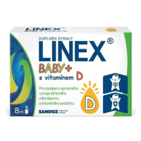 Linex Baby+ s vitamínem D 8ml