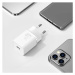 Baseus Super SI set adaptéru USB-C 20W a kabelu USB-C do Lightning 1m, bílá