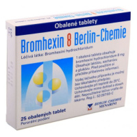 Bromhexin Berlin-chemie 8mg 25 tablet