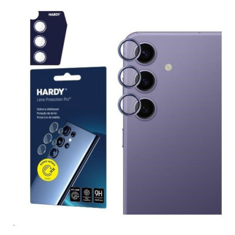 3mk Hardy Lens Protection Pro skla na fotoaparát Samsung Galaxy S24+ fialová