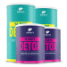Detox Tea Box | 2+2 | Bylinný čaj pro hubnutí a detoxikaci | Mate, Fenykl, Lékořice, Lopuch, Řec