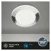 BRILONER LED stropní svítidlo, pr. 28 cm, 15 W, 1600 lm, chrom IP44 BRILO 3693-018