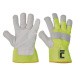 Zimní kombinované rukavice CASSOWARY Winter, reflexní žluté