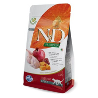 N&D PUMPKIN grain free cat quail & pomegranate 1,5 kg
