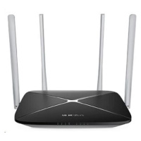 MERCUSYS AC12 WiFi5 router (AC1200, 2, 4GHz/5GHz, 3x100Mb/s LAN, 1x100Mb/s WAN)