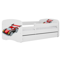 Kocot kids Dětská postel Babydreams závodní auto bílá, varianta