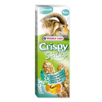 Tyčinky VERSELE-LAGA Crispy s exotickým ovocem pro křečky a veverky 110 g