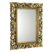 SAPHO SCULE zrcadlo ve vyřezávaném rámu 70x100cm, zlatá IN163