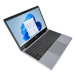 UMAX NTB VisionBook 14WRx Gray - 14, 1" IPS FHD 1920x1080, Celeron N4020@1, 1 GHz, 4GB, 128GB, I