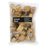 Smokey Olive Wood Špalíky k zauzování ze dřeva mandlovníku Hmotnost: 1,5 kg