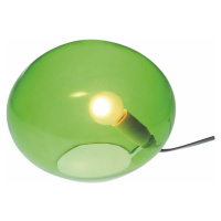 Zelená stolní lampa SULION Ball