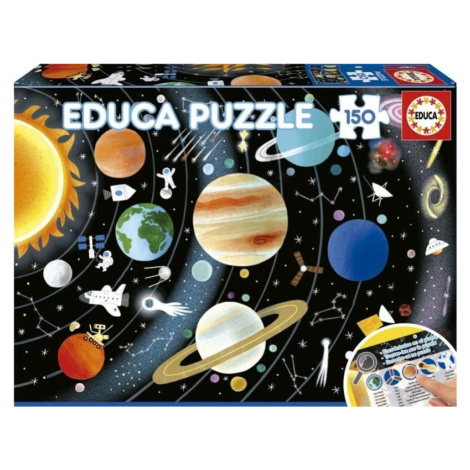 Puzzle Sluneční soustava 150 dílků