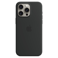 Apple Silikonový kryt s MagSafe pro iPhone 15 Pro Max, černá - MT1M3ZM/A