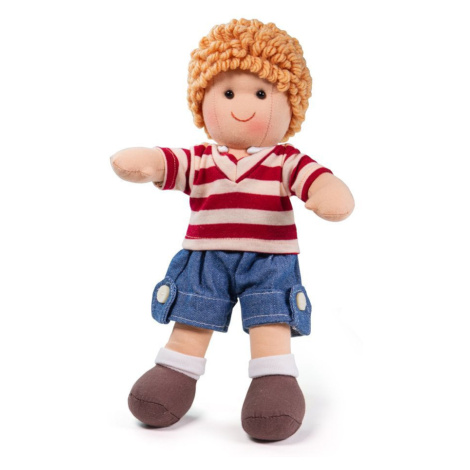 Bigjigs Toys Látková panenka Harry 28 cm
