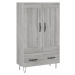 vidaXL Skříň highboard šedá sonoma 69,5 x 31 x 115 cm kompozitní dřevo