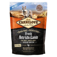 Carnilove Dog Fresh Ostrich & Lamb for small breed 1,5 kg
