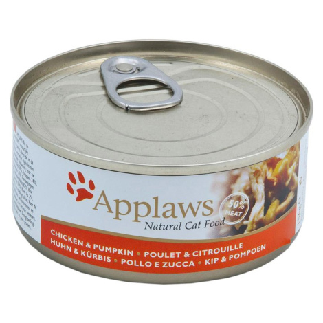 Applaws Cat kuřecí prsa a dýně 24 × 156 g