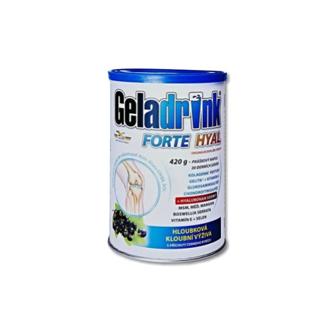 Geladrink FORTE HYAL práškový nápoj černý rybíz 420 g