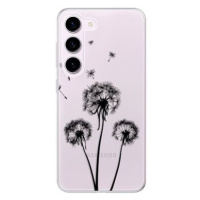 iSaprio Three Dandelions pro black pro Samsung Galaxy S23 5G