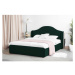 Hector Čalouněná postel Sunrest II zelená