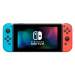 Nintendo Switch console with neon red&blue Joy-Con Modrá/červená