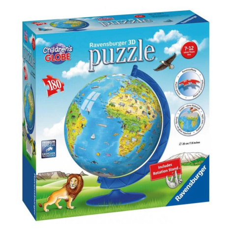 Puzzle Dětský Globus (EN), 180 ks MPK Toys