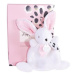 Doudou et Compagnie Paris dárková krabička růžová mini králíček 17 cm