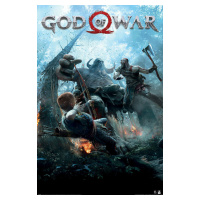 Plakát, Obraz - PlayStation - God of War, (61 x 91.5 cm)