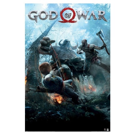 Plakát, Obraz - PlayStation - God of War, (61 x 91.5 cm) Pyramid