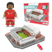 Fotbalový stadion Anfield Fc Liverpool Puzzle 3D 113 el Bonus