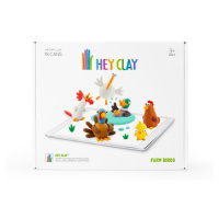 Hey Clay Kreativní sada - Ptáci z farmy - TM Toys