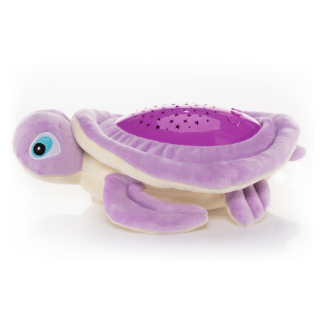 Plyšová hračka Želva s projektorem, Purple Zopa