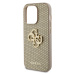 Guess hard kryt na iPhone 15 PRO 6.1" Gold Perforated 4G Glitter