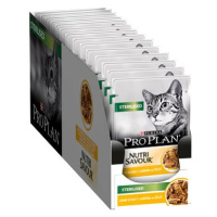 Pro Plan Cat Sterilised kapsičky pro kastrované kočky s kuřetem 26 × 85 g