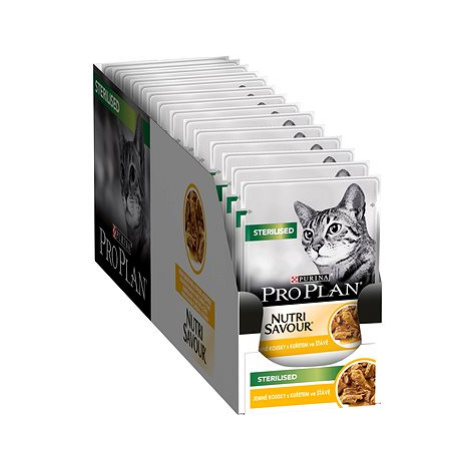 Pro Plan Cat Sterilised kapsičky pro kastrované kočky s kuřetem 26 × 85 g Purina