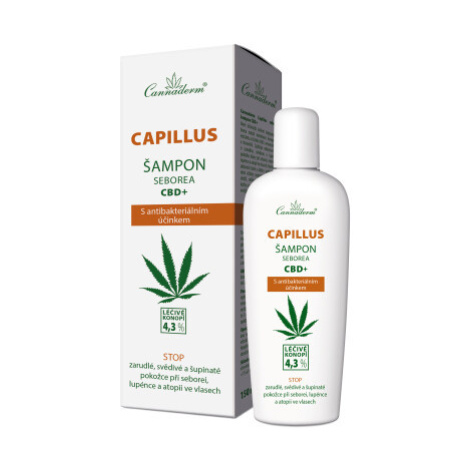 Cannaderm Capillus seborea šampon CBD+ 150ml Simply You Pharmaceuticals