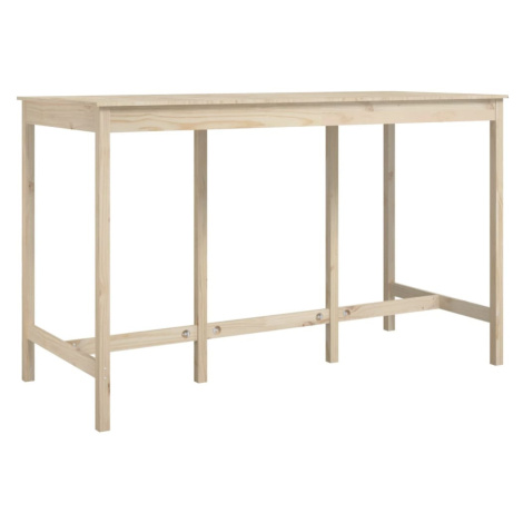 vidaXL Barový stůl 180 x 80 x 110 cm masivní borové dřevo