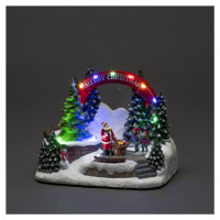 Konstsmide Christmas LED dekorační světlo Santa a děti, s hudbou